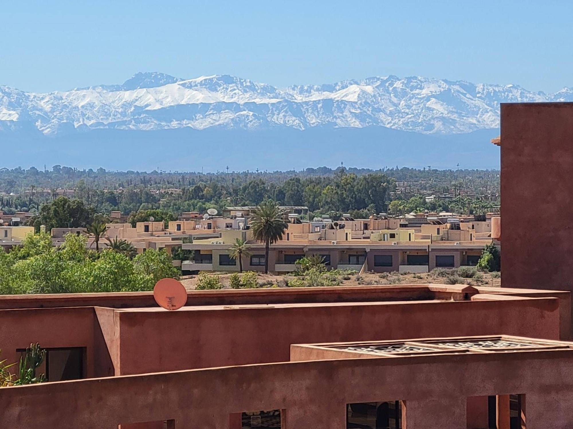 Appart Vue Piscine Et Montagne Marrakech Apartment Маракеш Екстериор снимка